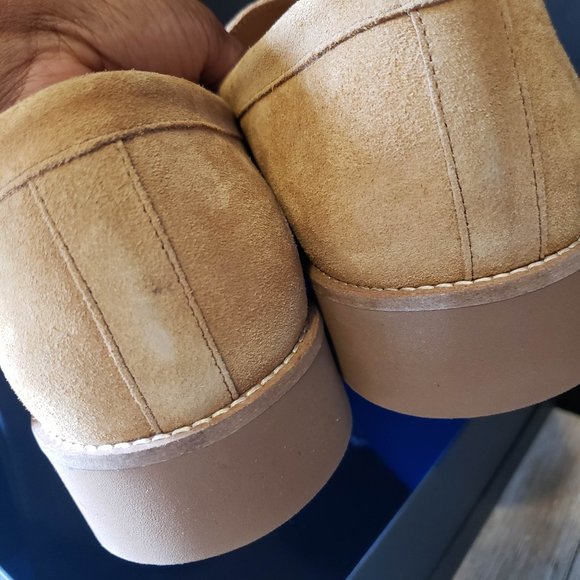Vince Camuto Arleigh Suede Loafers Shoes Size 12 - Picture 6 of 16